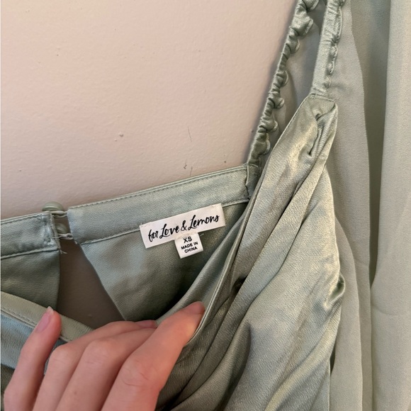 For Love And Lemons willow dress sage - Picture 5 of 5